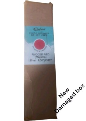 Cranfield Caligo Safe Wash Relief Ink - Process Red (Magenta), 150 ml RDCj63827