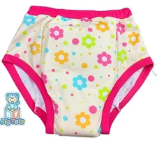 Adult training pant Flowers diaper incontinence pants