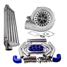GT3582 Universal Turbo Turbocharger T3 Flange with Intercooler & Pipe Kit