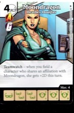 Marvel Age of Ultron Dice Masters - Single Card + Die -- Common Moondragon