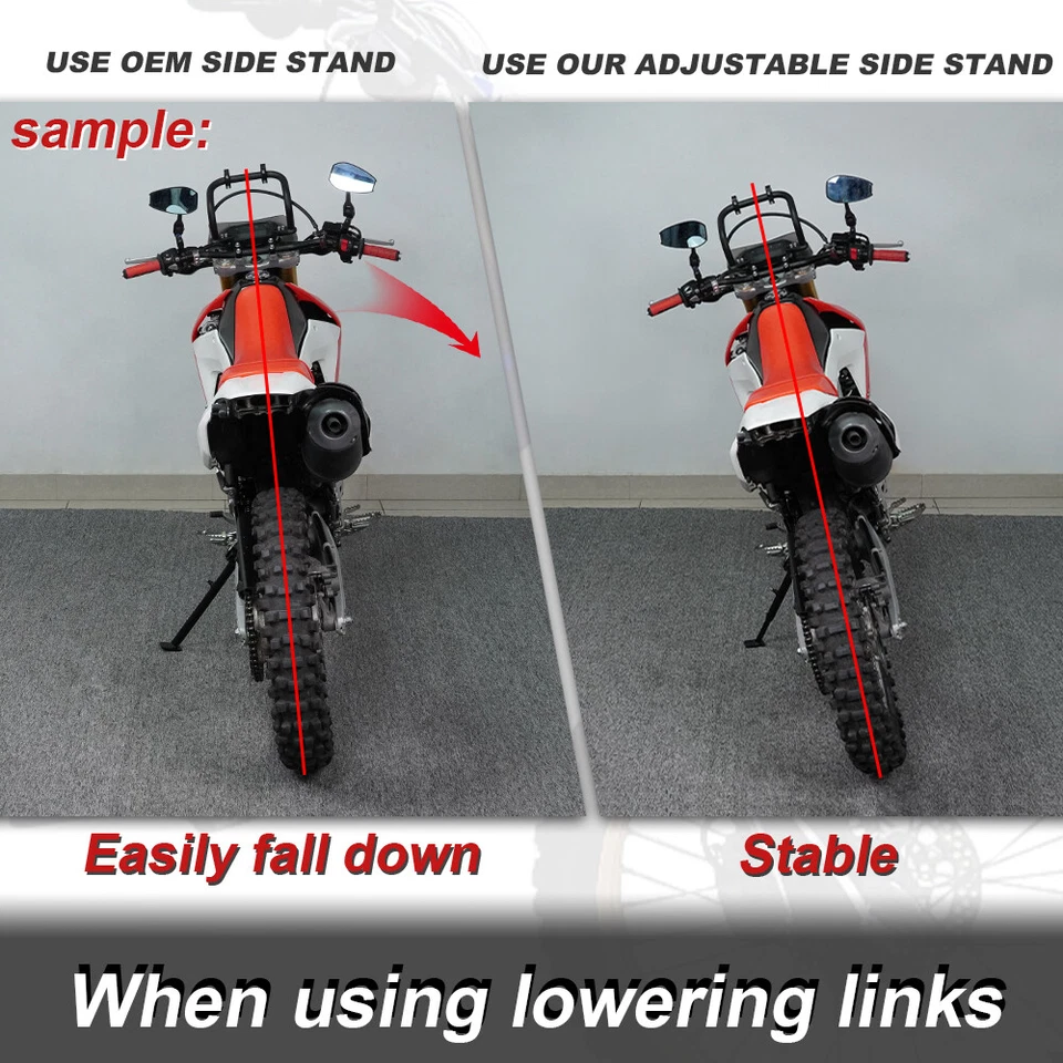 Fit For Yamaha YZ250 1998-2001 YZ250F 2001-2004 Aluminum Kickstand Sidestand Leg - Image 4 of 4