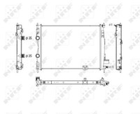 Nrf 53756 Radiator, Engine Cooling For Nissan