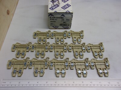(LOT OF 13) IMO, ERD BEIGE DOUBLE DECK TERMINALS, 0265A