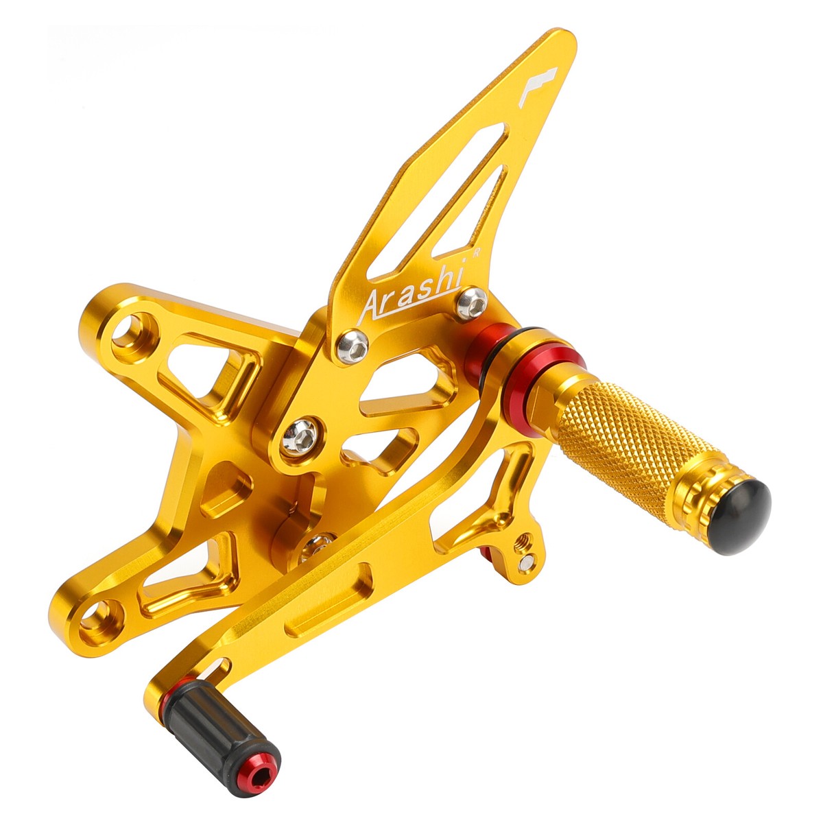 ALU GOLD ADJUSTABLE REAR SET REARSET FOR KAWASAKI ZX636