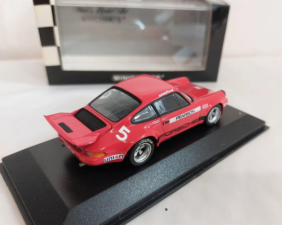 Porsche 911 Carrea RSR 2.8 1973 1/43 Minichamps Scatola vetrina - Immagine 2 di 4