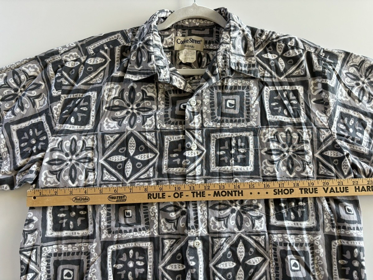 Vintage Hawaiian Shirt Cooke Street L Made In Hawaii USA | eBay