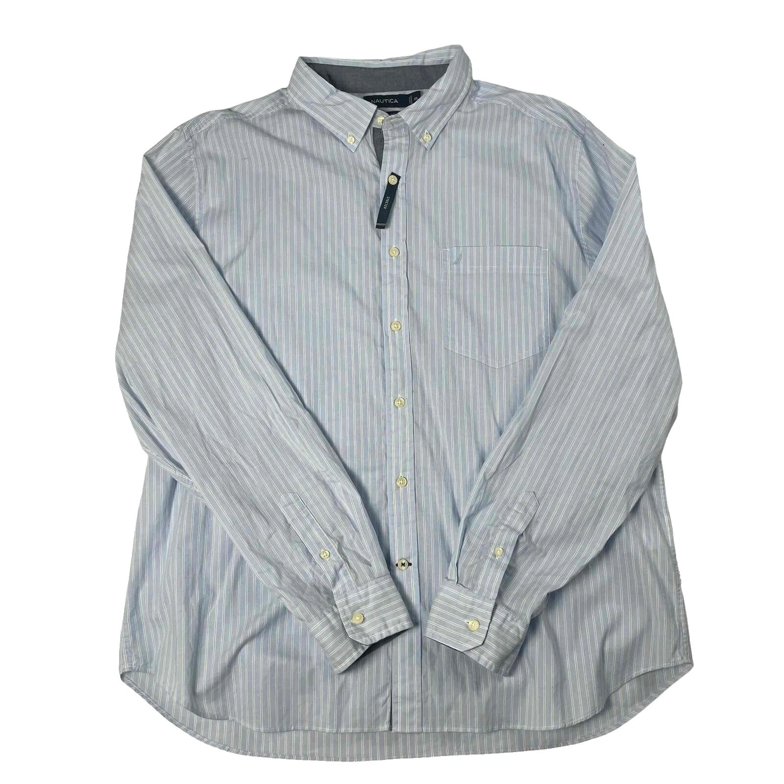 Camisas para hombre Nautica blancas talla 2XL