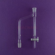 24/40,Glass Distillation Receiver,Dean Stark Adapter PTFE Stopcock