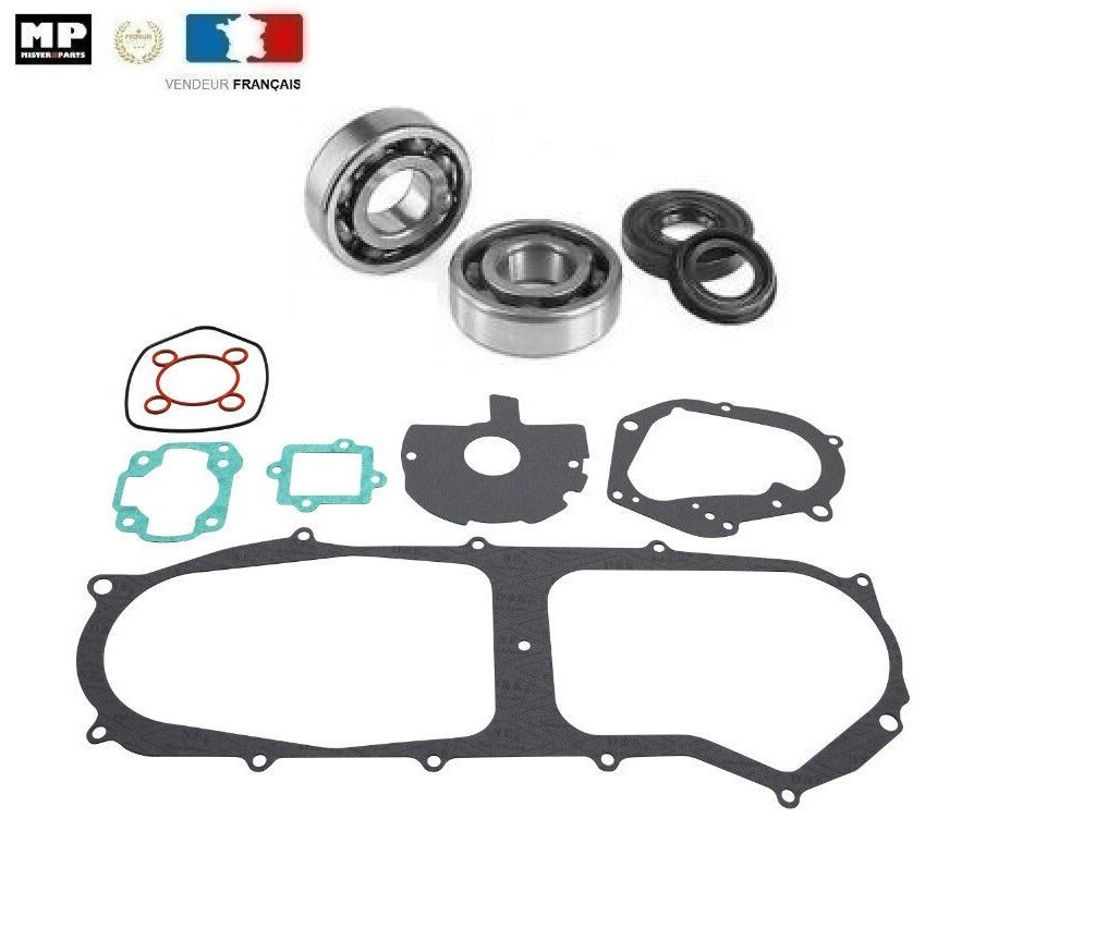 Roulement et joint spy de vilebrequin pour entretien moteur thermique MBK Aerox 50