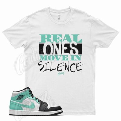White REAL T Shirt for J1 1 Mid Tropical Twist 97 Air Force 90 97 Dunk 