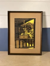 Back Porches Flower Planters Rock Wall Pathway Country Living Houses In Print