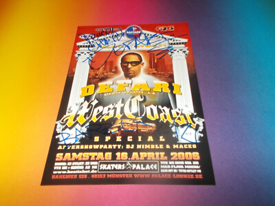Defari Duane Johnson Rapper signed signiert autograph Autogramm Foto in person