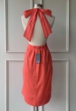 | COUNTRY ROAD | halter wrap mini dress watermelon | SIZE: 8,XS | $159 | NEW
