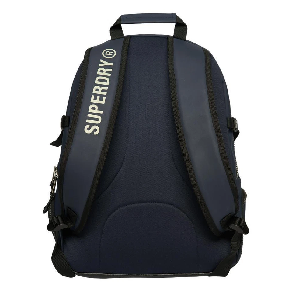 Mochila feminina de lona Superdry - Azul marinho - Imagem 3 de 3