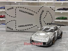 GT Spirit 1/18 Porsche 993 RWB Limited Resin Diecast Model Car hobby Gift Silver