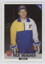 1992-93 Peoria Rivermen IHL Rick Meagher 0t2