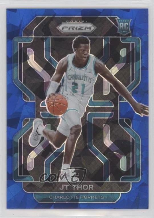 2021-22 Panini Prizm Blue Ice Prizm 50/125 JT Thor #272 Rookie RC ux1