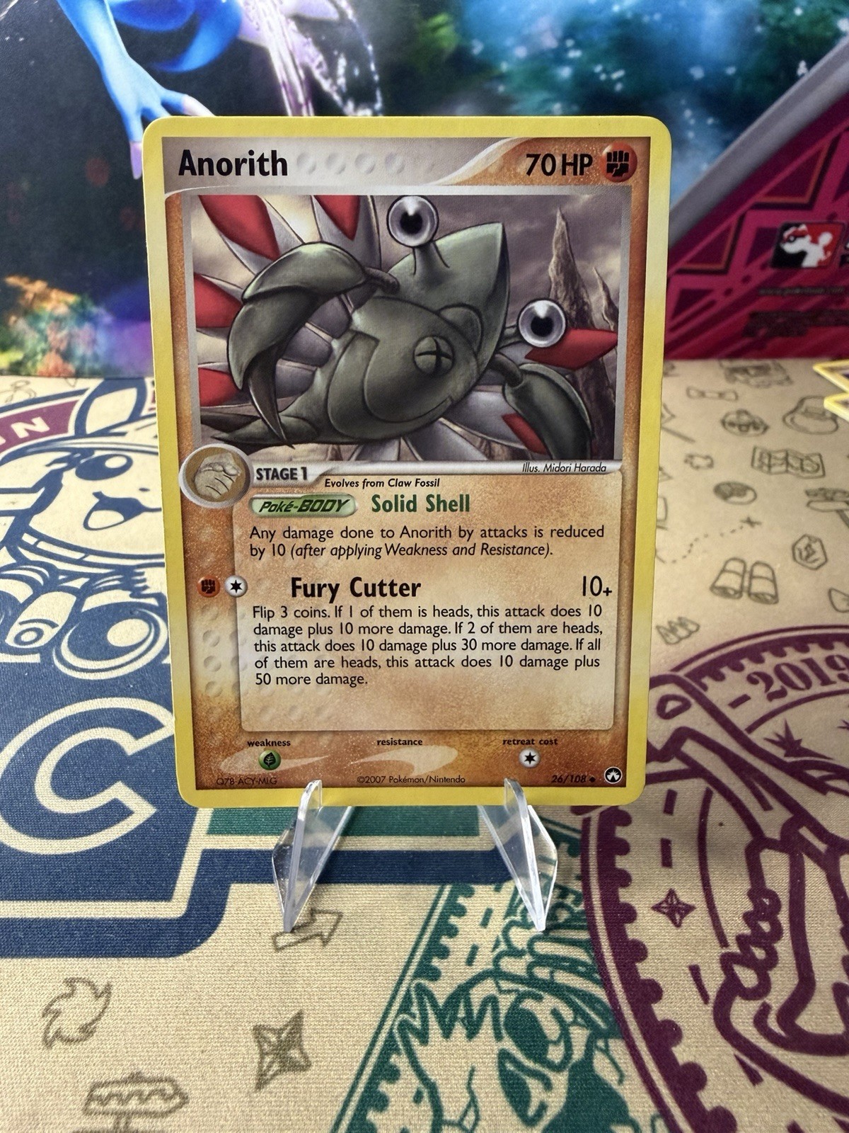 Anorith 26/108 Power Keepers Regular Pokemon TCG