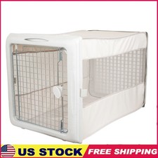 Pop-Up Pet Kennel Dogs Durable Collapsible Travel Crate Indoor Outdoor Use