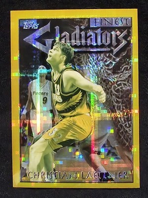 1996-97 Finest #142 Gold REFRACTOR Christian Laettner (All Star) - 1:288 Odds