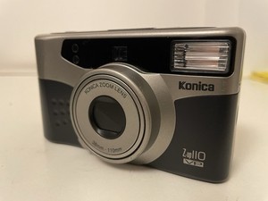 Konica Z Up 110 VP 35mm Film Point and Shoot Camera Silver