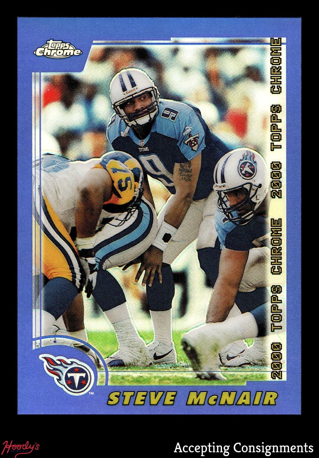 2000 Topps Chrome Refractor #32 Steve McNair TITANS