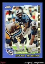 2000 Topps Chrome Refractor #32 Steve McNair TITANS