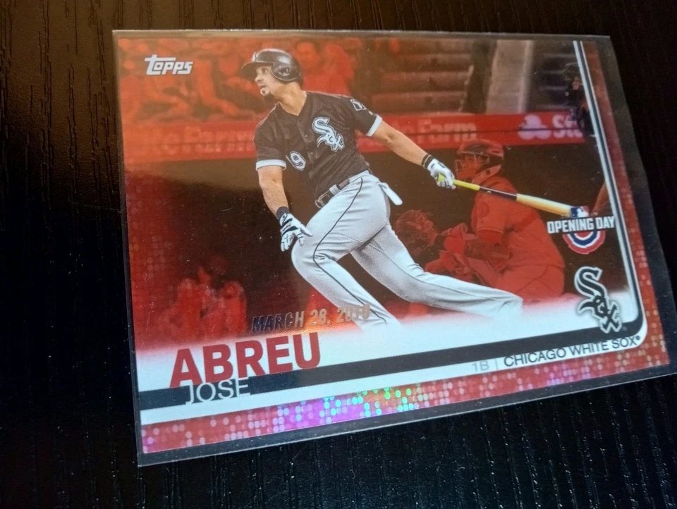 2019 Topps Jose Abreu #37 Opening Day Red - Image 2 of 4