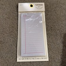 NOTED By Post It List Notes 100 Sheets Of Note