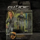Hasbro G.I. Joe Rise of Cobra Cover Girl Krieger Figure 2008 Boxed w/ Gun