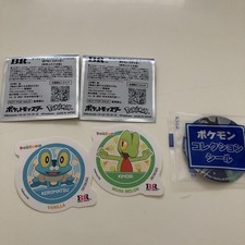 Pok mon 31 Sticker Set Authentic Japan Anime Game Used Items K