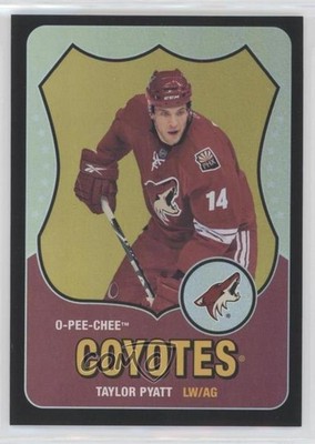 2010-11 O-Pee-Chee Black Rainbow Retro 1/100 Taylor Pyatt #475 n3r