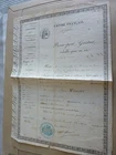 2nd EMPIRE NAPOLEON III PASSPORT 1858 LET PASS BEAUTIFUL GOLD COAST POLICE