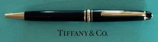 Montblanc  164 Tiffany & Co. Ballpoint Pen  Black  Made in W. Germany