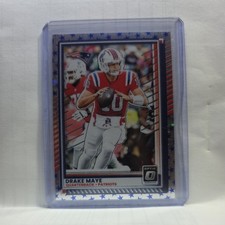 2025 Panini Donruss Optic  Drake Maye 🌟 Stars Emoji (SP) Patriots #47 🇺🇸
