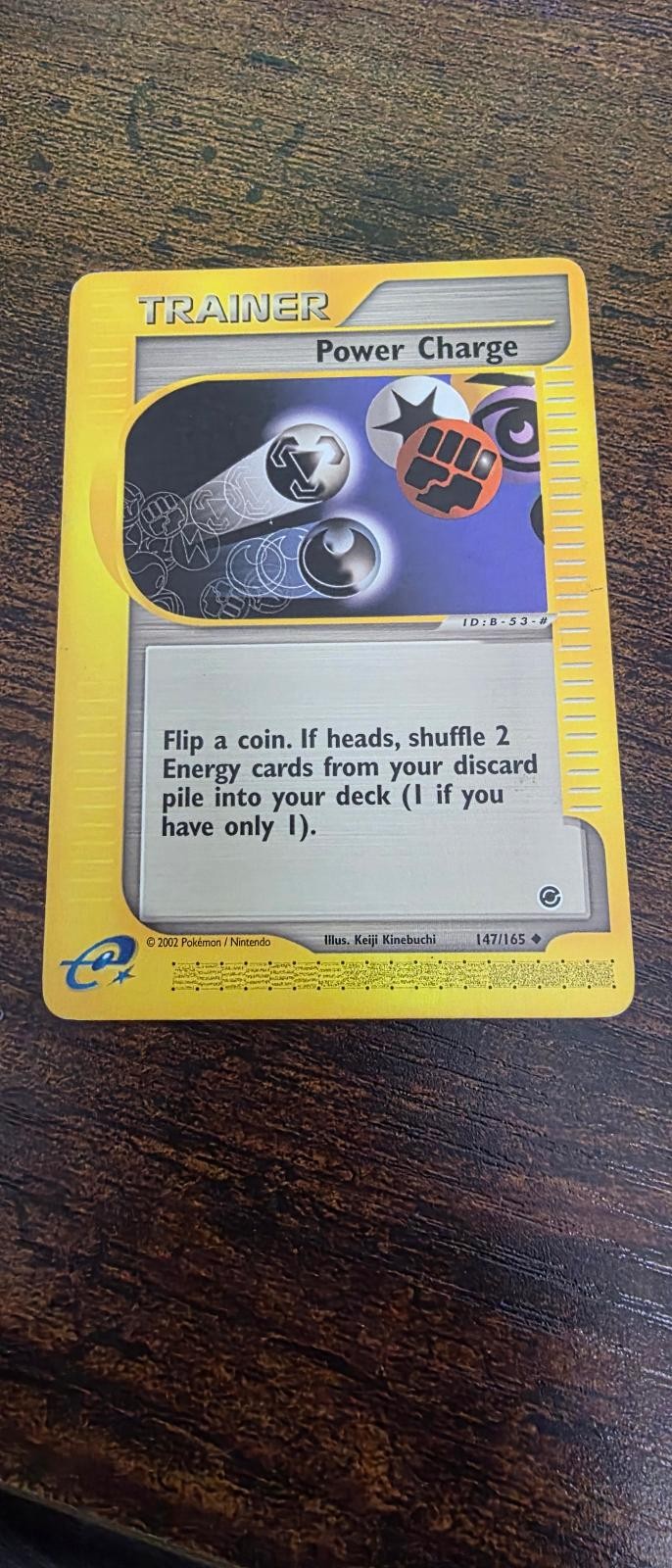 Power Charge 147/165 Uncommon Expedition Base Set Pokemon Lightly Played
