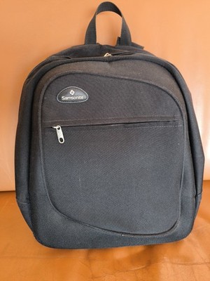 Samsonite Rucksack Schwarz mit Laptop/Tabletfach Breite Tragegurte Gebraucht