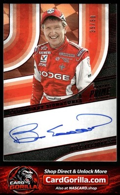 2023 Panini Prime #LS-BET Bill Elliott Legendary Signatures Red #/50