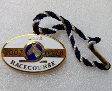 2007 Bath Racecourse Horse Race Membership Enamel Badge