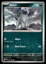 Absol 063/094 Common Phantasmal Flames Pokemon Near Mint