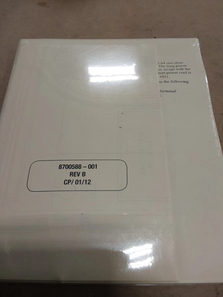 Kronos Intouch 9600043-101 B/C 4500 KRN ROHS Term Pack, Card,Manual  - Image 3 of 3