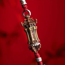 Rotating Temple of Fortune Pendant. Feng Shui Jewelry