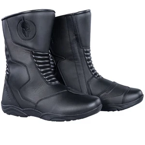 Oxford Spartan Waterproof Motorbike Motorcycle Boots - Black