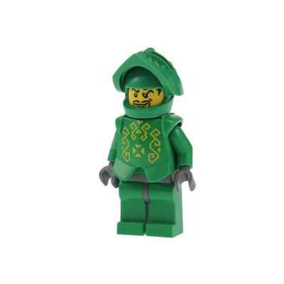1x Lego Minifigur Knights Kingdom II Ritter Rascus Brustpanzer Helm 8799 cas261 - Bild 1 von 3