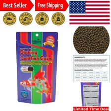 Hikari Sinking Goldfish Excel Fish Food, 3.8 oz - Enhance Color  Health