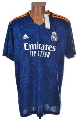BNWT REAL MADRID 2021/2022 AWAY FOOTBALL SHIRT ADIDAS SIZE XL