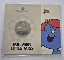 2021 Mr Men - Mr Strong and Miss Strong Five 5 Pound Coin Sealed Pack 