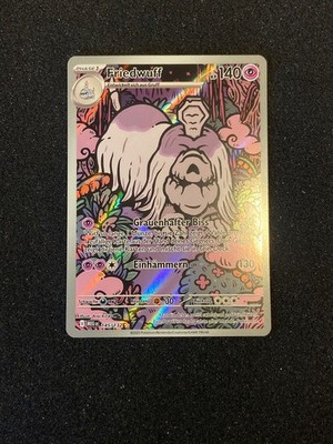 Friedwuff 145/132 Illustration Rare Mega Evolution Pokemon Near Mint