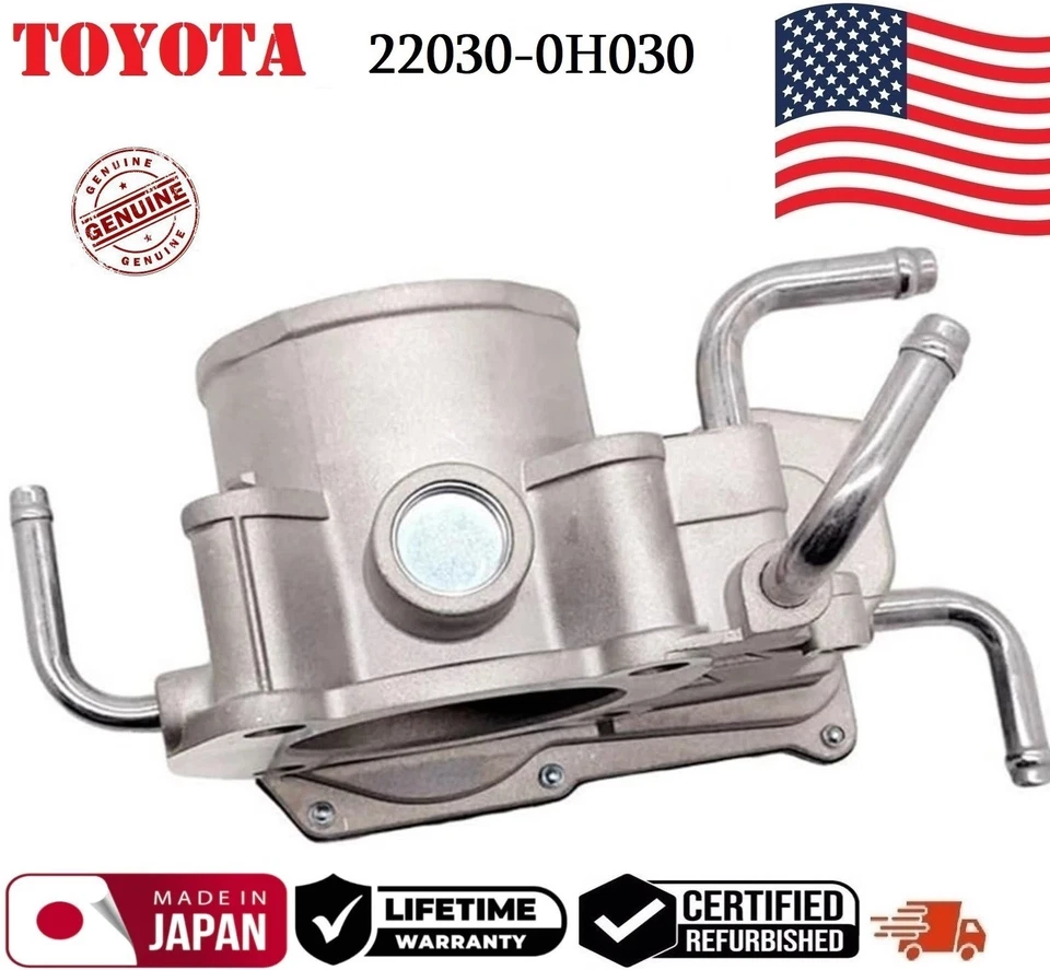 ✅GENUINE Throttle Body For 2006-2010 TOYOTA Camry Corolla RAV4 2.4L #22030-0H030 - Image 3 of 4