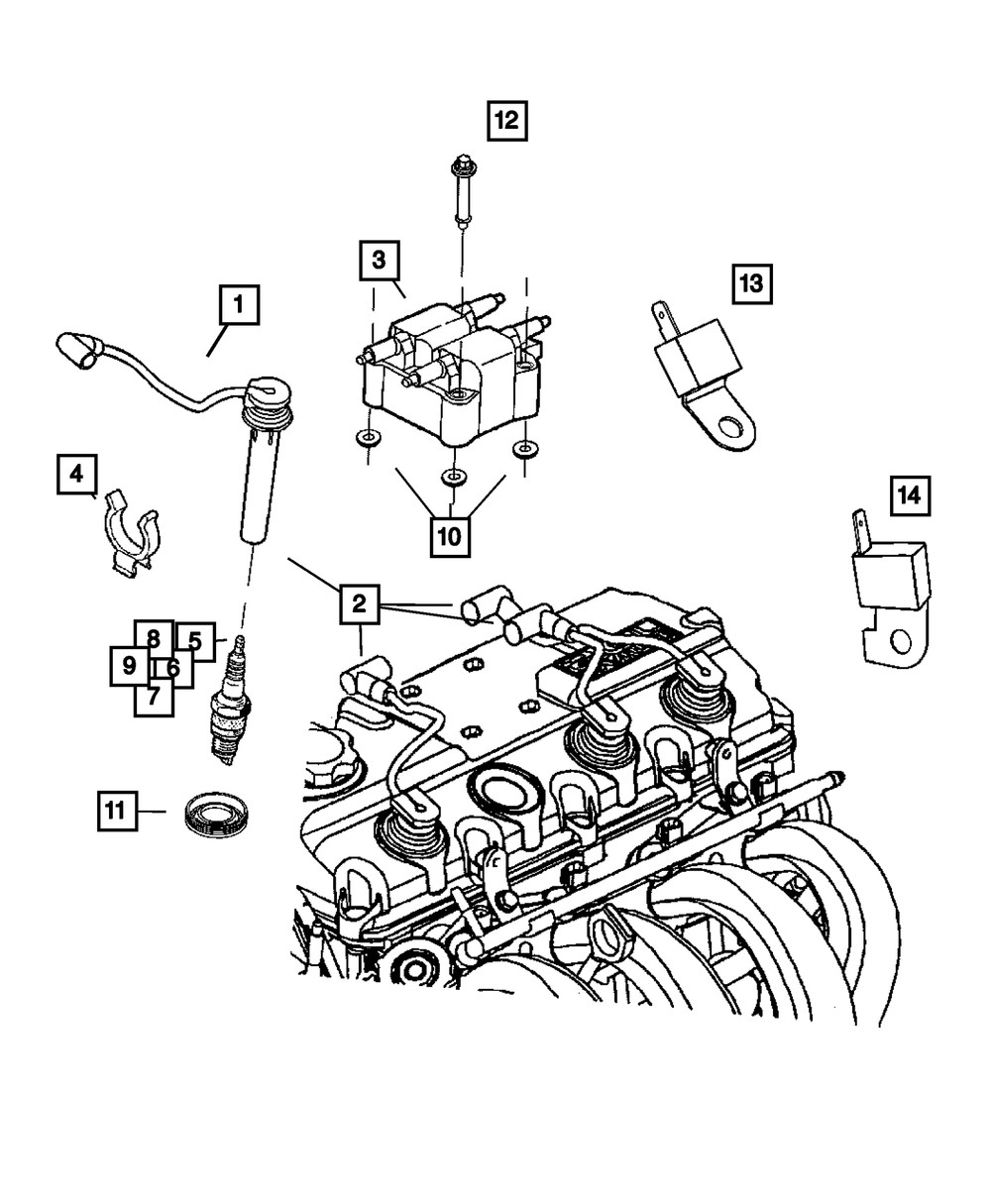 Genuine Mopar Spark Plug S2LZTR4A11